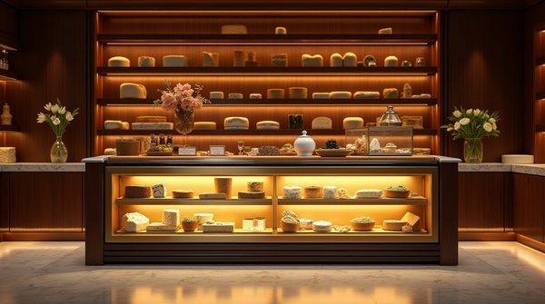 Secrets bien gardés d'une vitrine à fromage : optimisez votre exposition avec un comptoir réfrigéré typhon mt